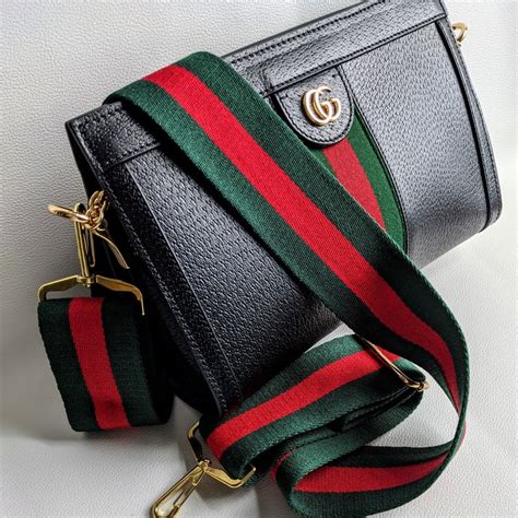 gucci purse green red strap|replacement gucci purse strap.